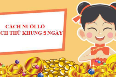 Chiến thuật soi cầu nuôi lô khung 5 ngày cực chuẩn từ cao thủ